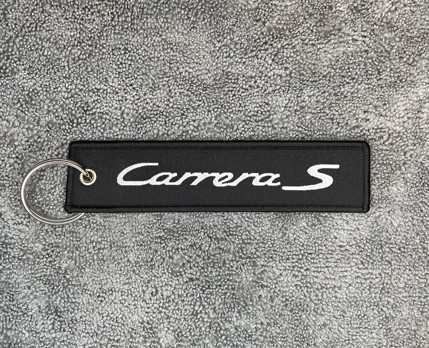 Carrera S Custom Keychain Tag