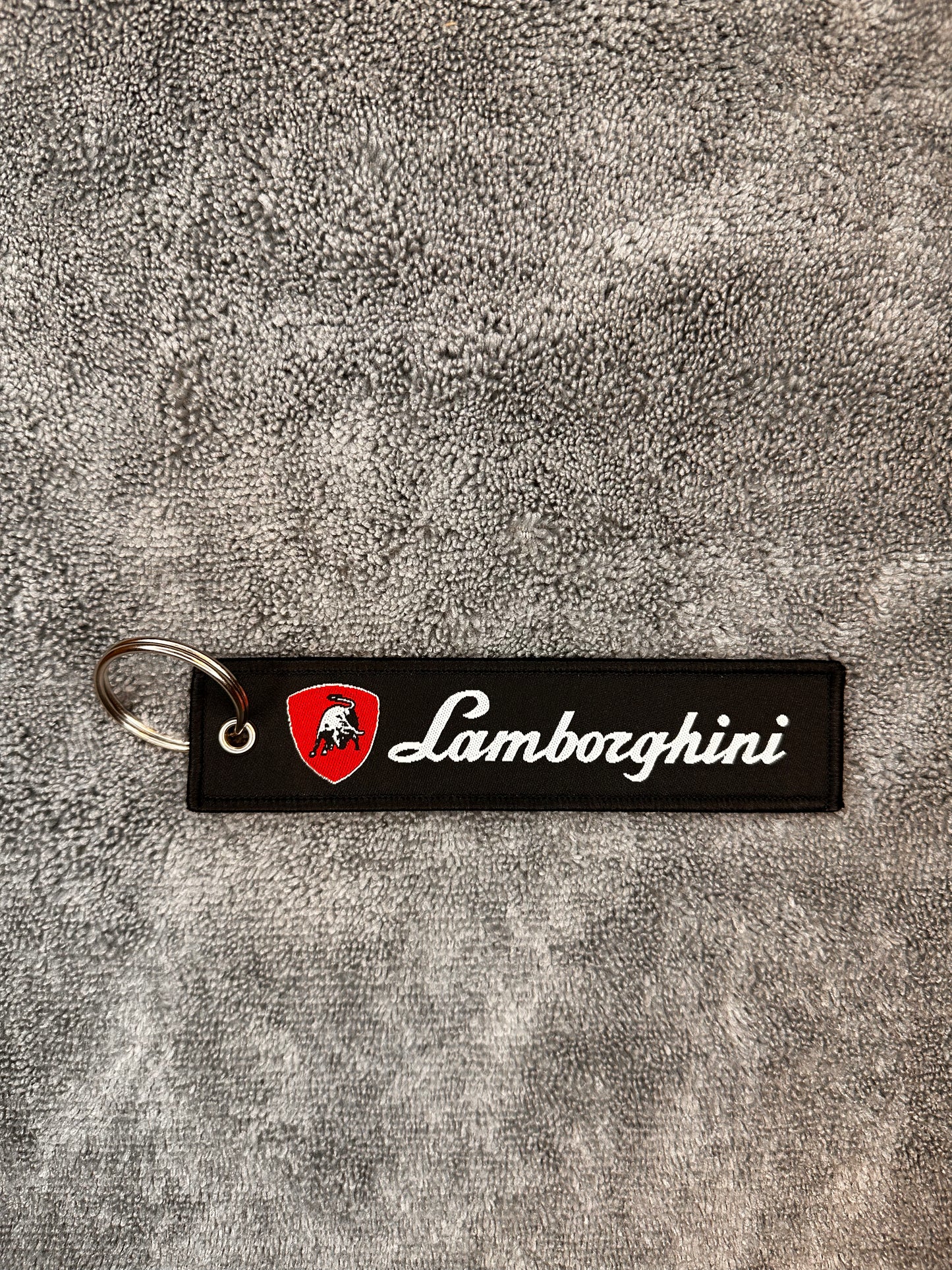 Lamborghini Vintage Custom Keychain Tag