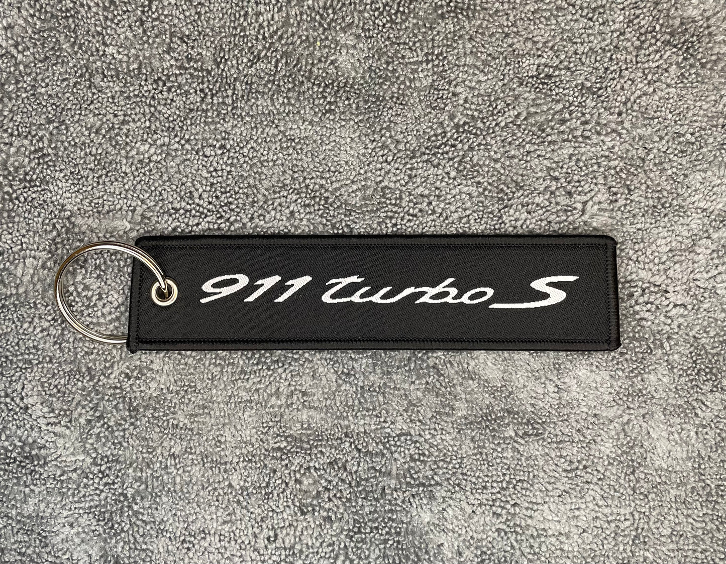 911 Turbo S Custom Keychain Tag