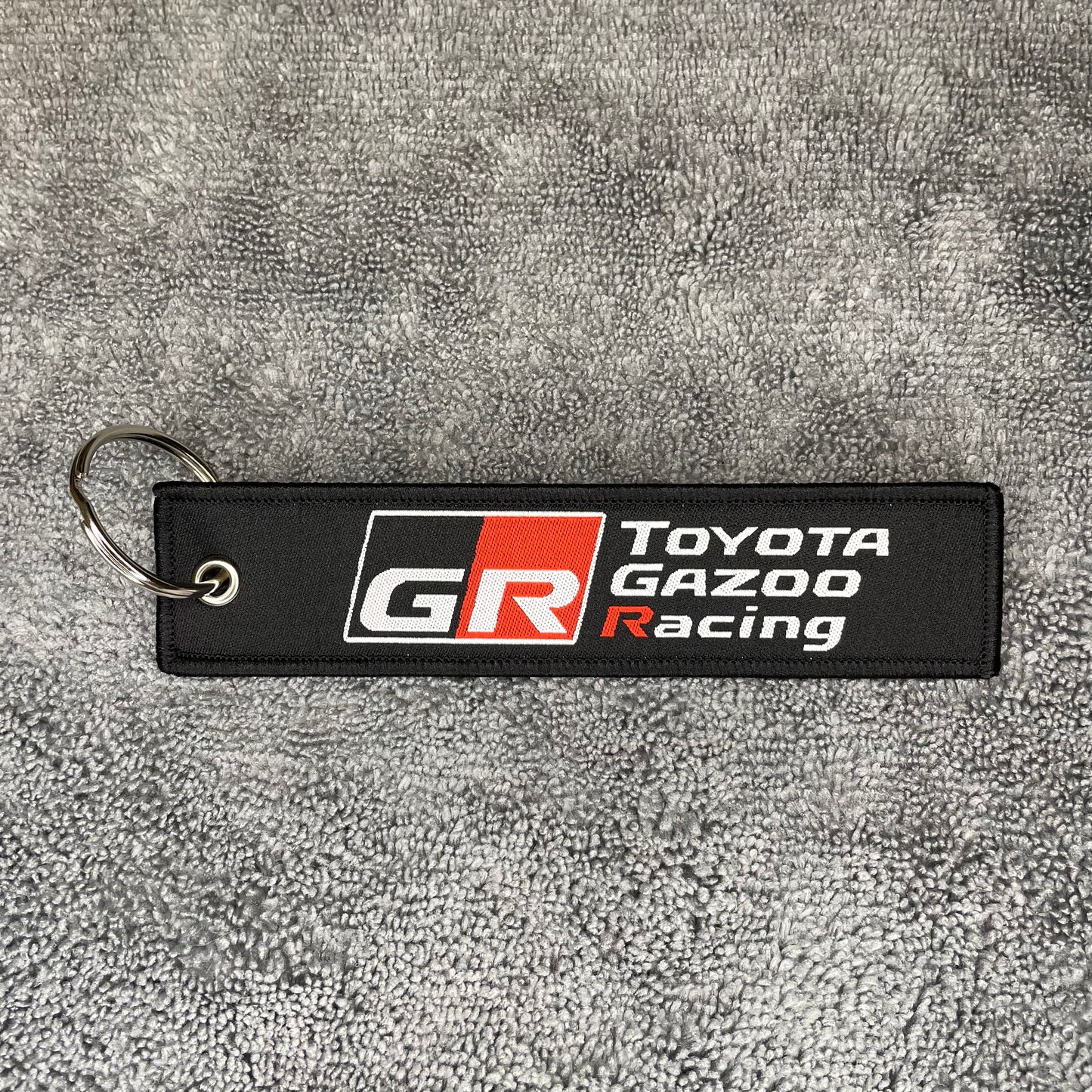 Toyota Gazoo Racing Custom Keychain Tag