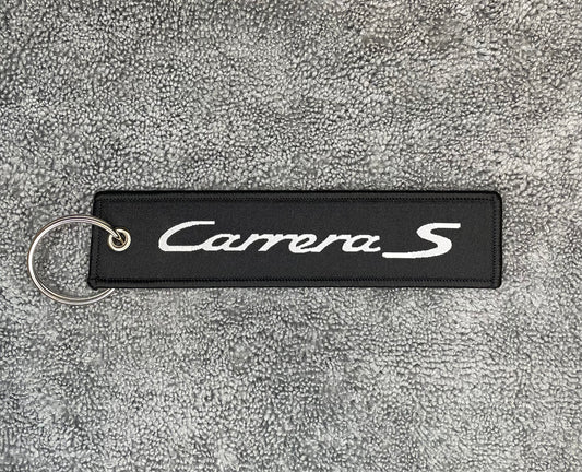 Carrera S Custom Keychain Tag