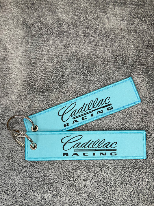 Cadillac Racing Custom Keychain Tag